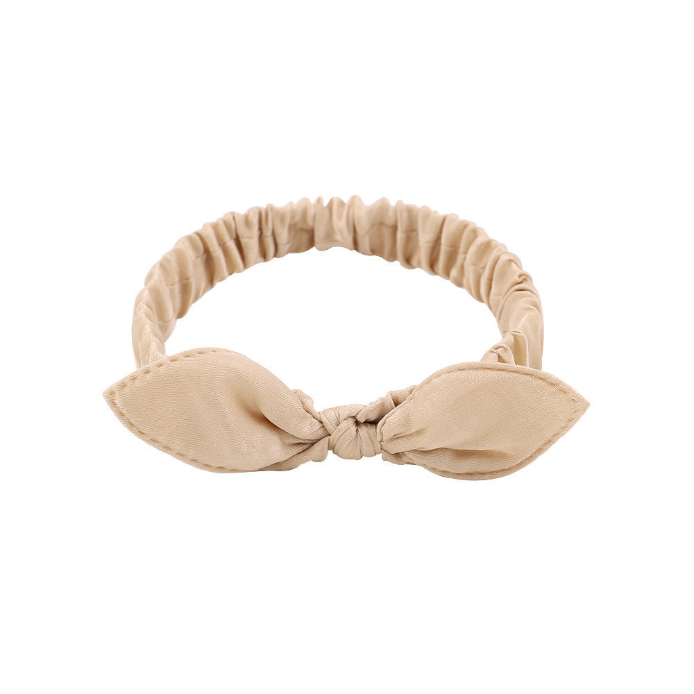 All-match Satin Headband With Wide Side Hair And Headband