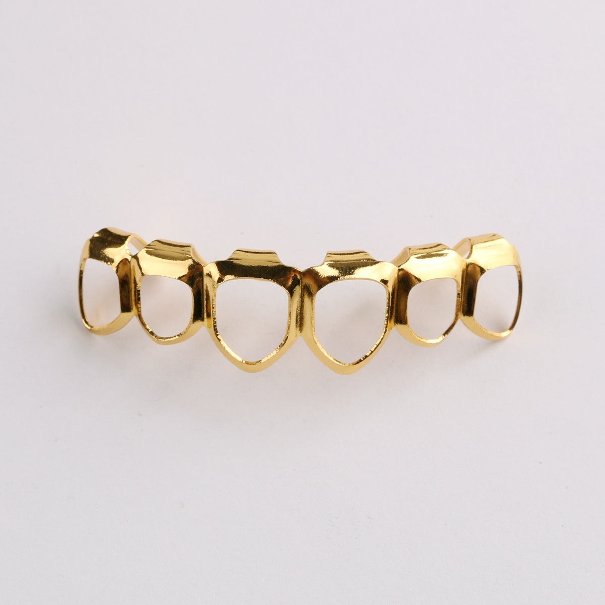 European And American Hiphop Decoration Tooth Socket Gold Plated