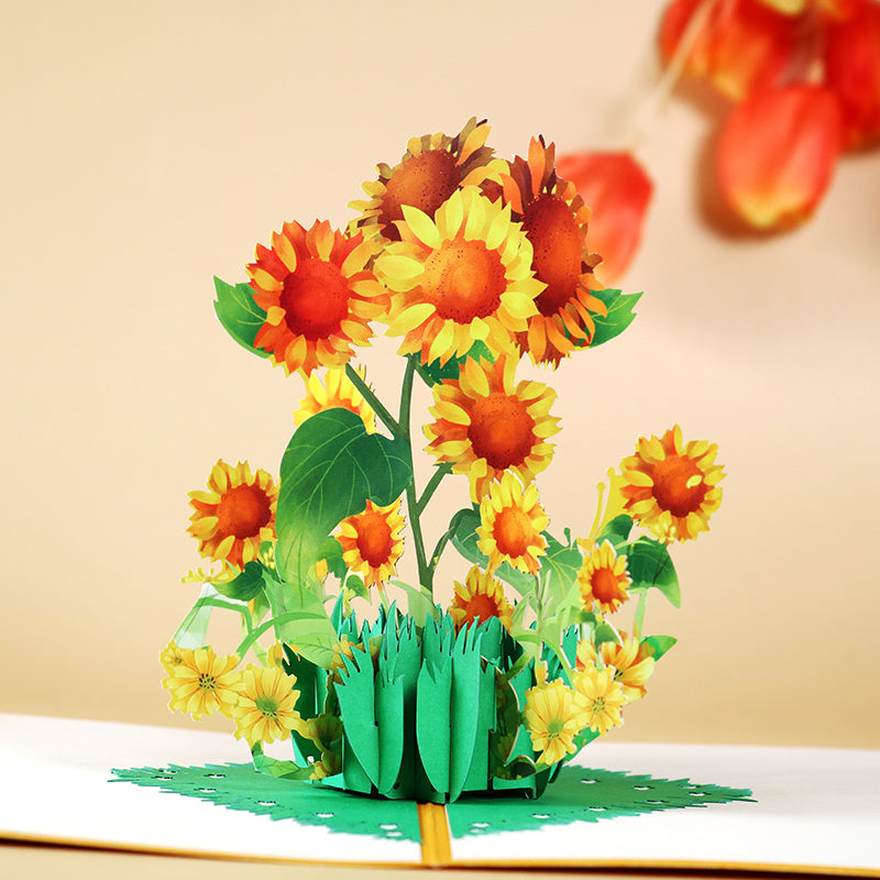 Thanksgiving 3d Pop-up Greeting Card