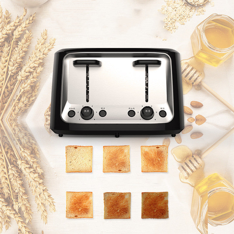 Home Automatic Multifunctional Toaster Four Slot Export