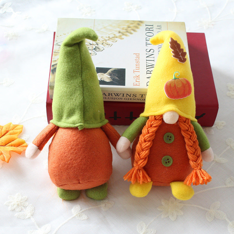 Thanksgiving Creative Faceless Doll Decoration