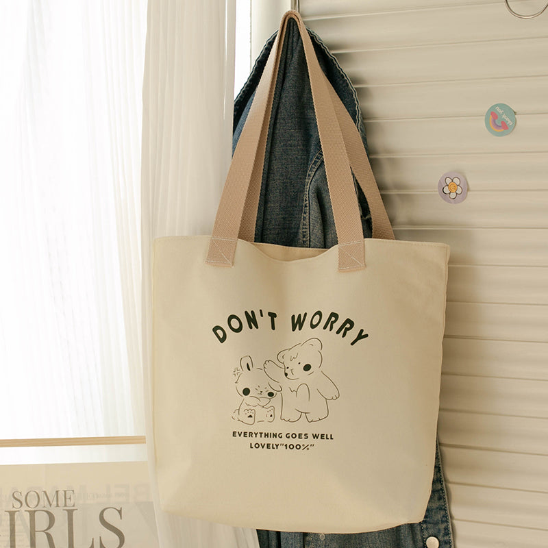 Bolso tote momia de un solo hombro, portátil, artístico, de lona para mujer